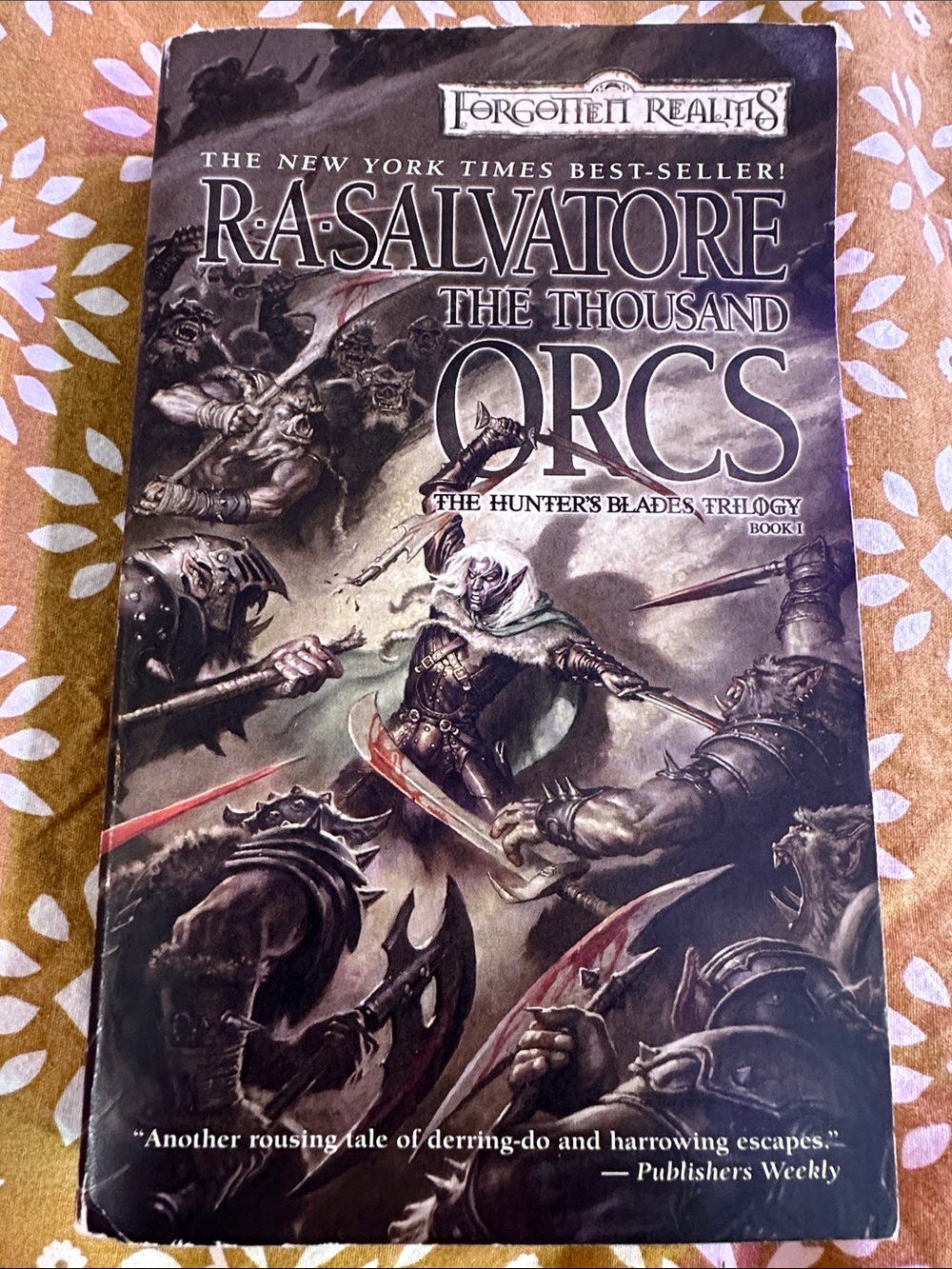 The Thousand Orcs - R.A. Salvatore Fantasy Paperback Book